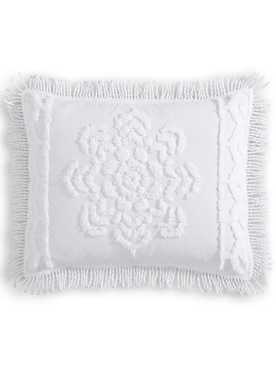 Легкая наволочка из синели lotus, стандартная. Beatrice Home Fashions