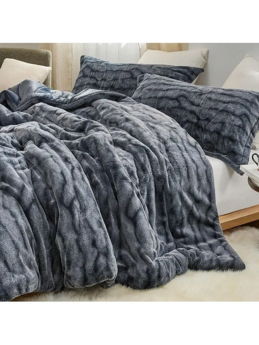 Комплект одеял Oceans Oversized Comforter Set Coma Inducer — изображение 2 из 4, темно-синий