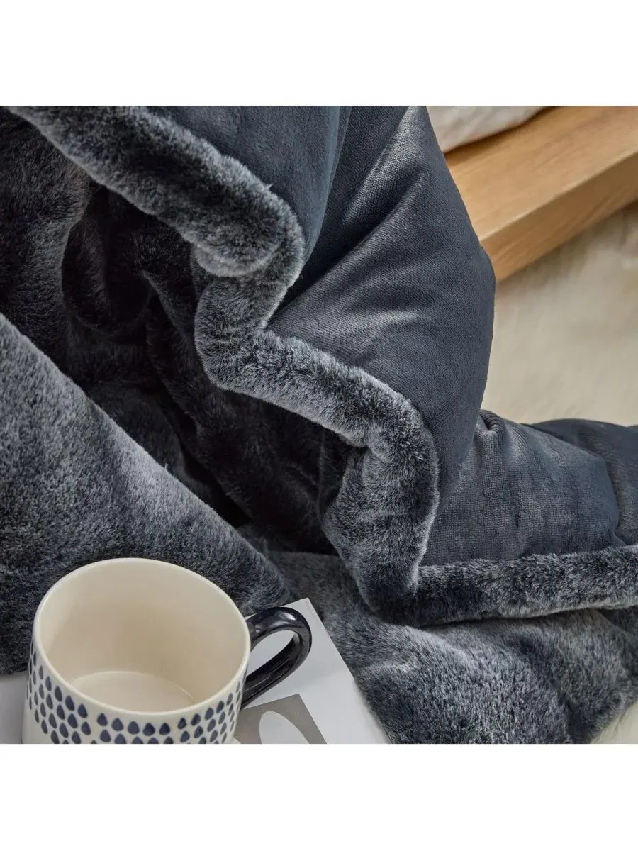 Комплект одеял Oceans Oversized Comforter Set Coma Inducer — изображение 4 из 4, темно-синий