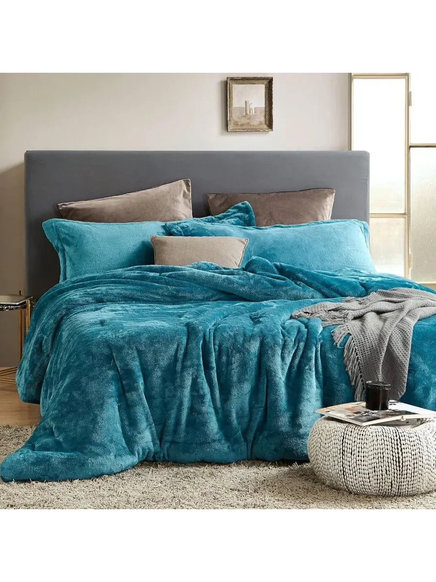 Комплект стеганого одеяла из кораллового флиса Me Sooo Comfy Coma Inducer