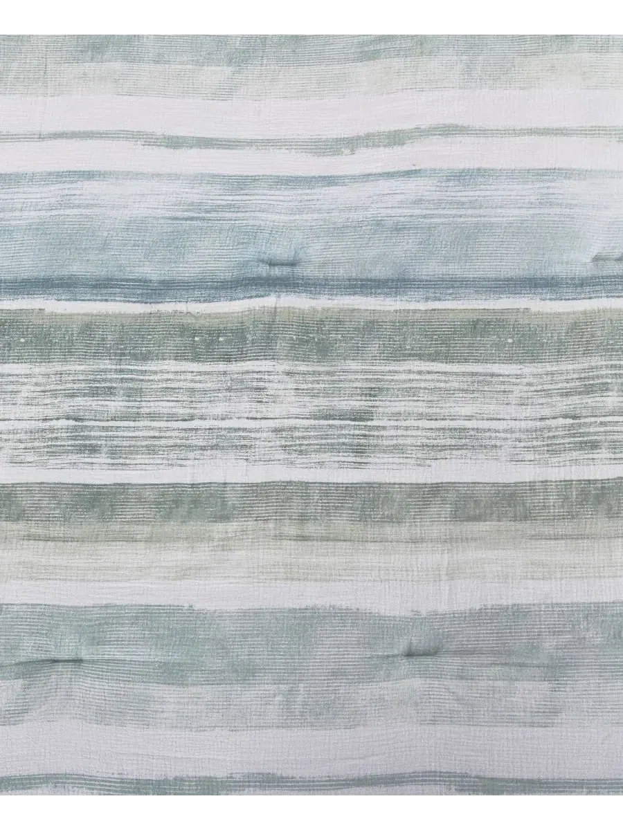 Комплект стеганого одеяла Surf Stripe, 3 предмета, Full/Queen Salt Life — изображение 7 из 7, голубой