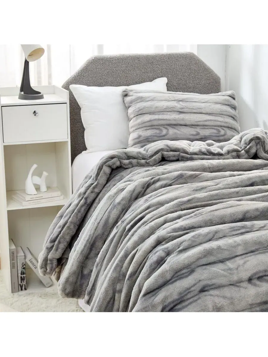 Комплект стеганого одеяла Jelly Rolls Chunky Bunny Coma Inducer — изображение 3 из 3, серый