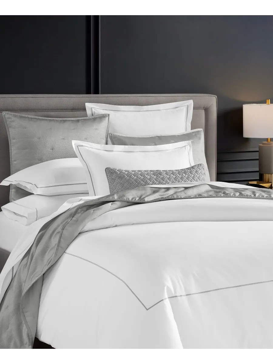 Комплект постельного белья из 3 предметов, изготовленный из итальянского перкаля, размер King Hotel — изображение 4 из 4