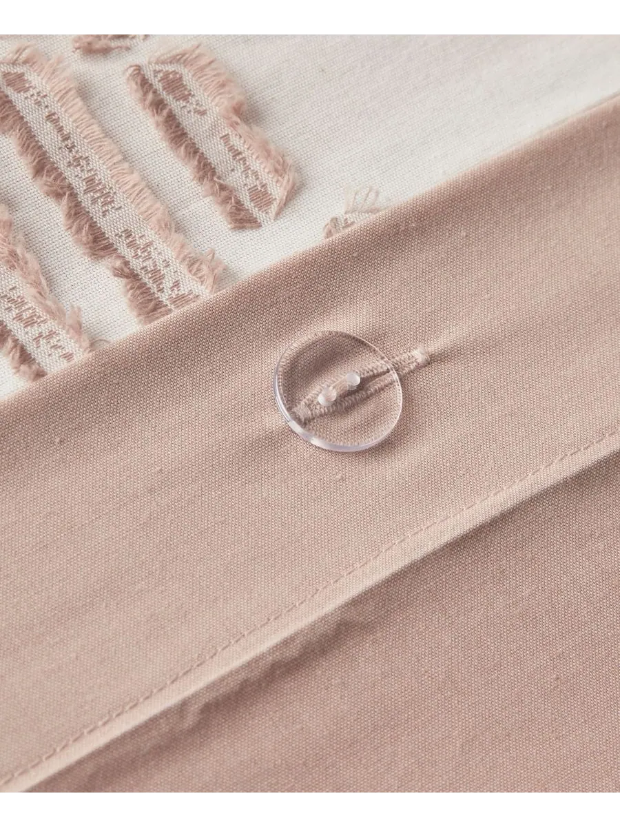 Комплект постельного белья Ellipse из жаккардовой хлопковой ткани, 3 предмета, размер Full/Queen — изображение 4 из 10