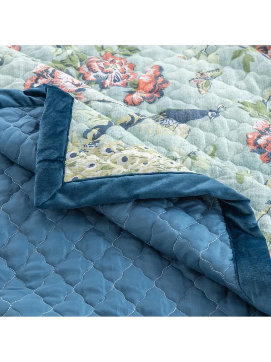 Комплект постельного белья Pavona из 3 предметов, размер Full/Queen Greenland Home Fashions — изображение 4 из 6, зеленый