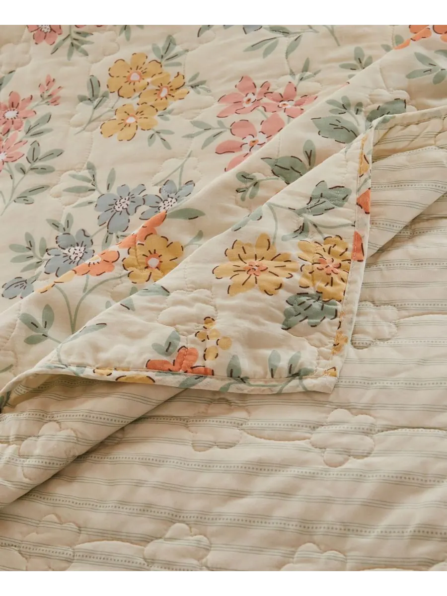 Комплект постельного белья Chloe Modern Floral, 2 предмета, размер Twin Greenland Home Fashions — изображение 4 из 5, мульти