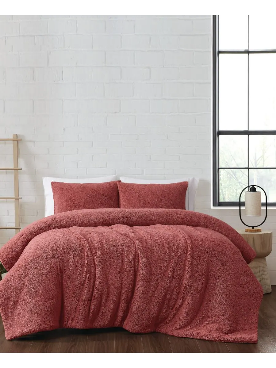 Комплект постельного белья Marshmallow Sherpa, 3 предмета, размер Full/Queen Brooklyn Loom