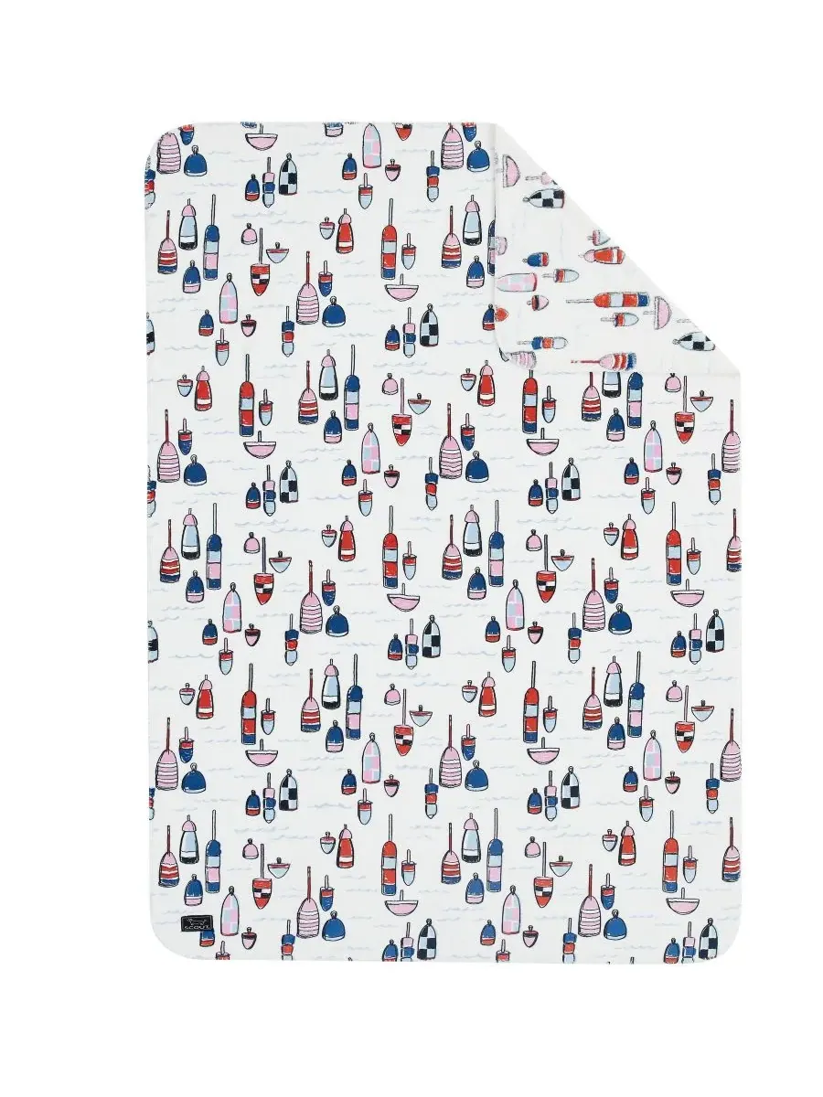 Плед Buoy oh Buoy Whimsical Throw, 127 см x 178 см Scout — изображение 2 из 4, мульти