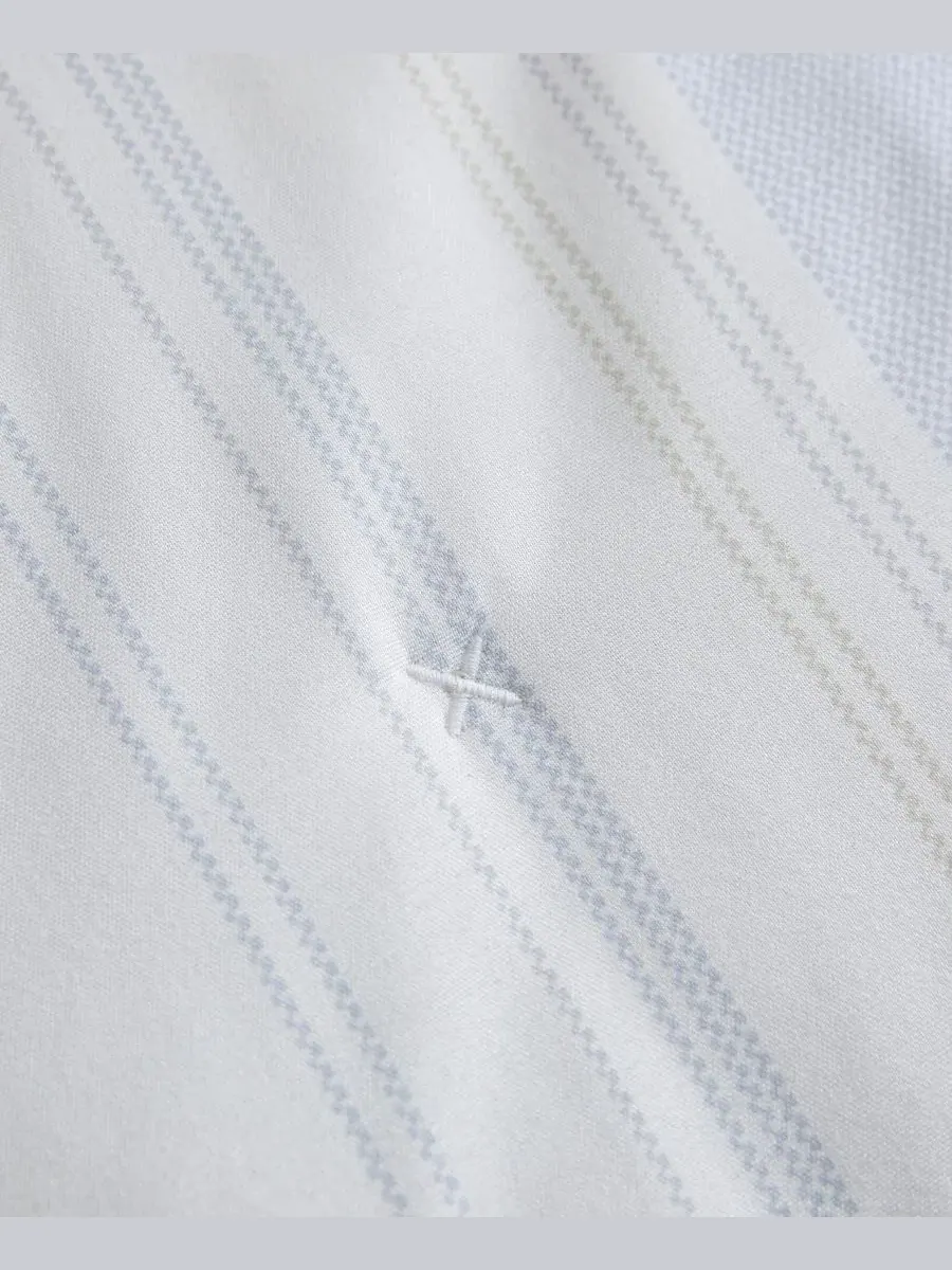 Стеганое покрывало с точечной строчкой Detailed Dot Stitch Linery & Co, Striped — изображение 4 из 7