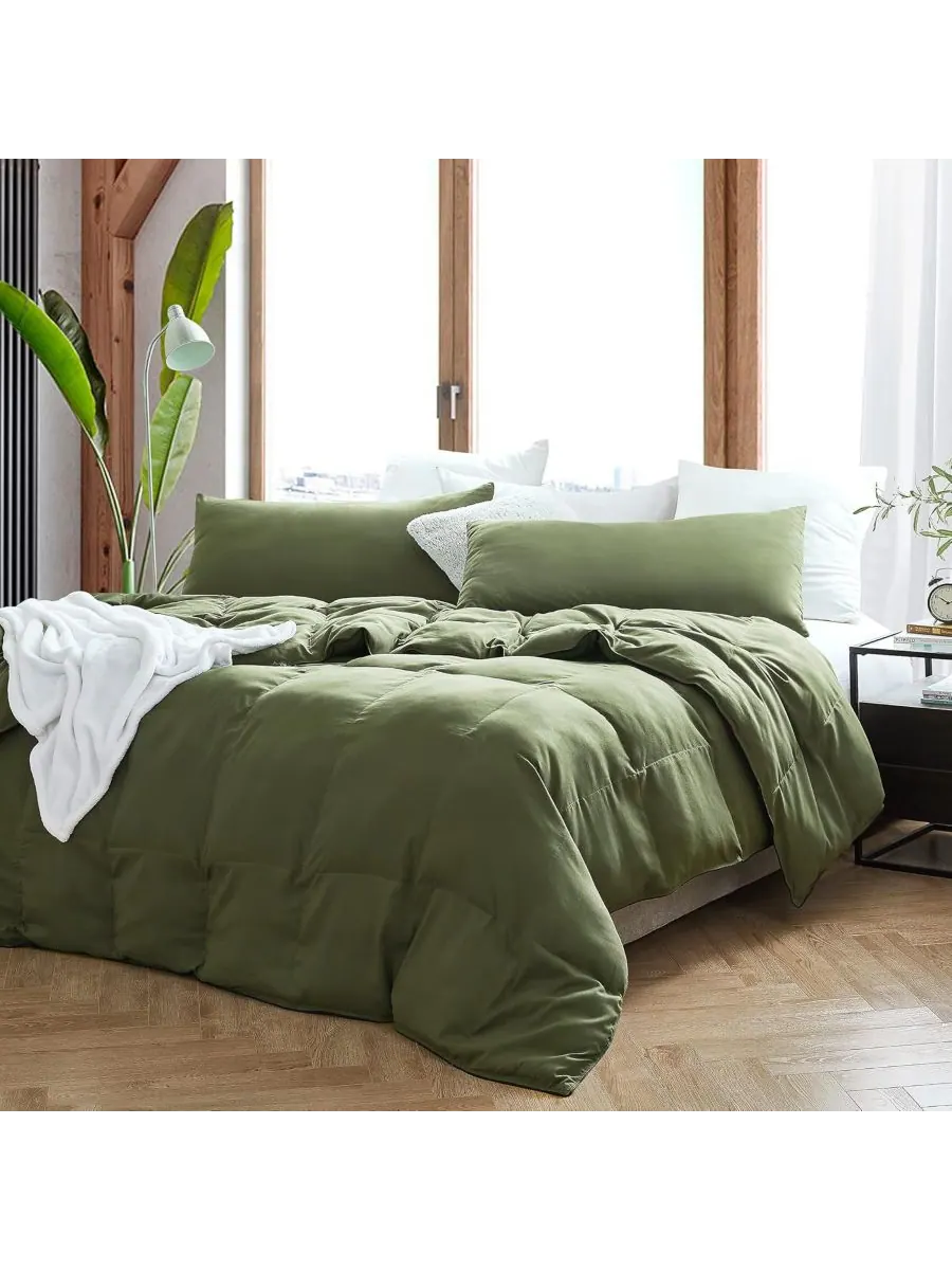 Комплект постельного белья Snorze Cloud Comforter Set - Cypress, Twin XL Coma Inducer