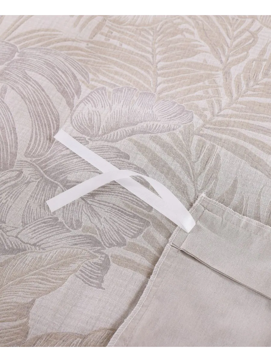 Комплект постельного белья Tommy Bahama Jungle Palms из хлопка, 3 предмета, размер King Tommy — изображение 6 из 10, бежевый