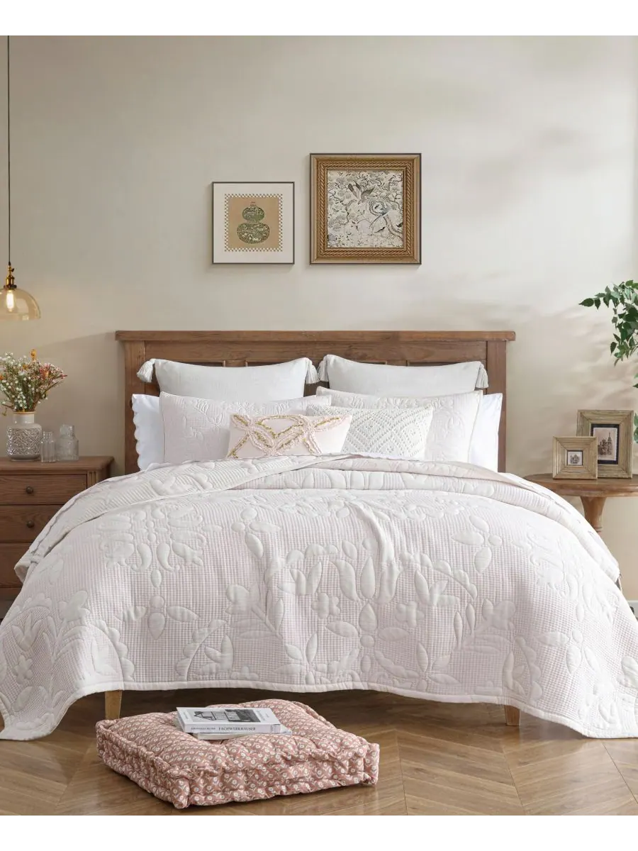 Комплект постельного белья Medallion Floral из 3 предметов, размер King Peri Home
