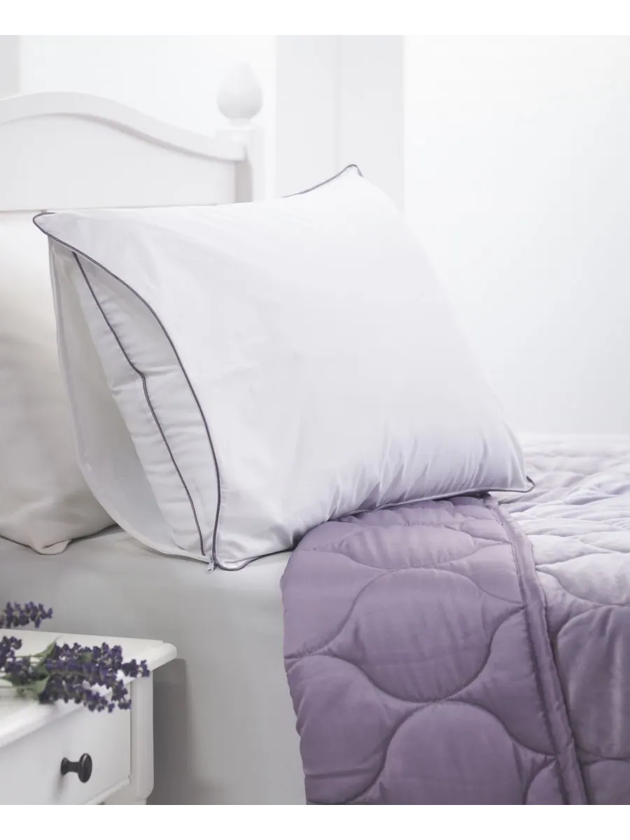 Наволочка dream infusion с ароматом лаванды, размер king. PowerNap — белый
