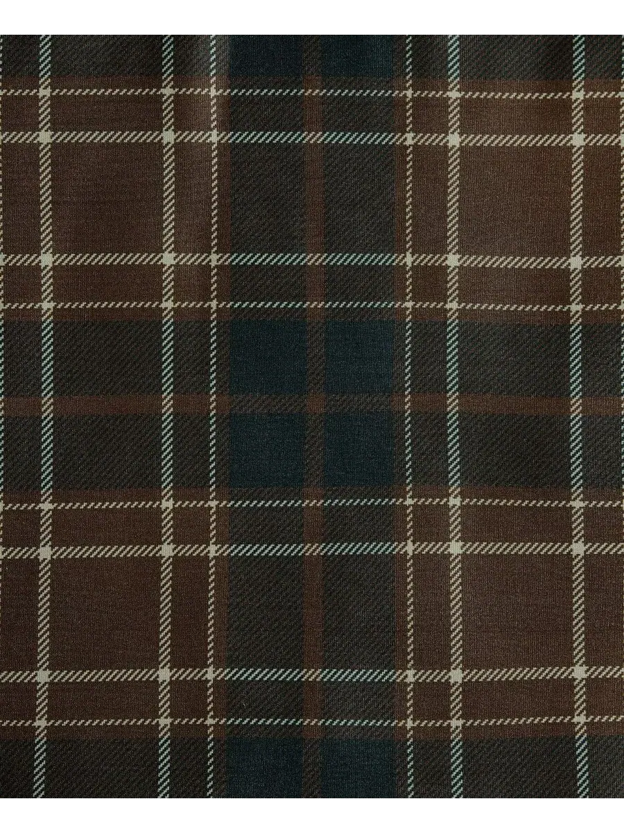 Комплект постельного белья Huntley Plaid из микрофибры, 3 предмета, размер King Eddie Bauer — изображение 6 из 8, коричневый