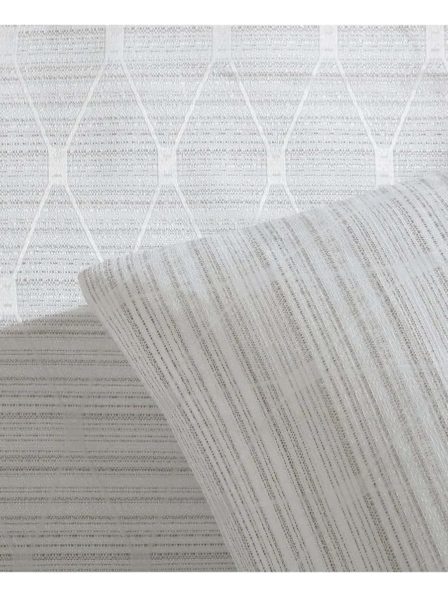 Комплект постельного белья Marguerite Jacquard VCNY Home — изображение 7 из 7, серый