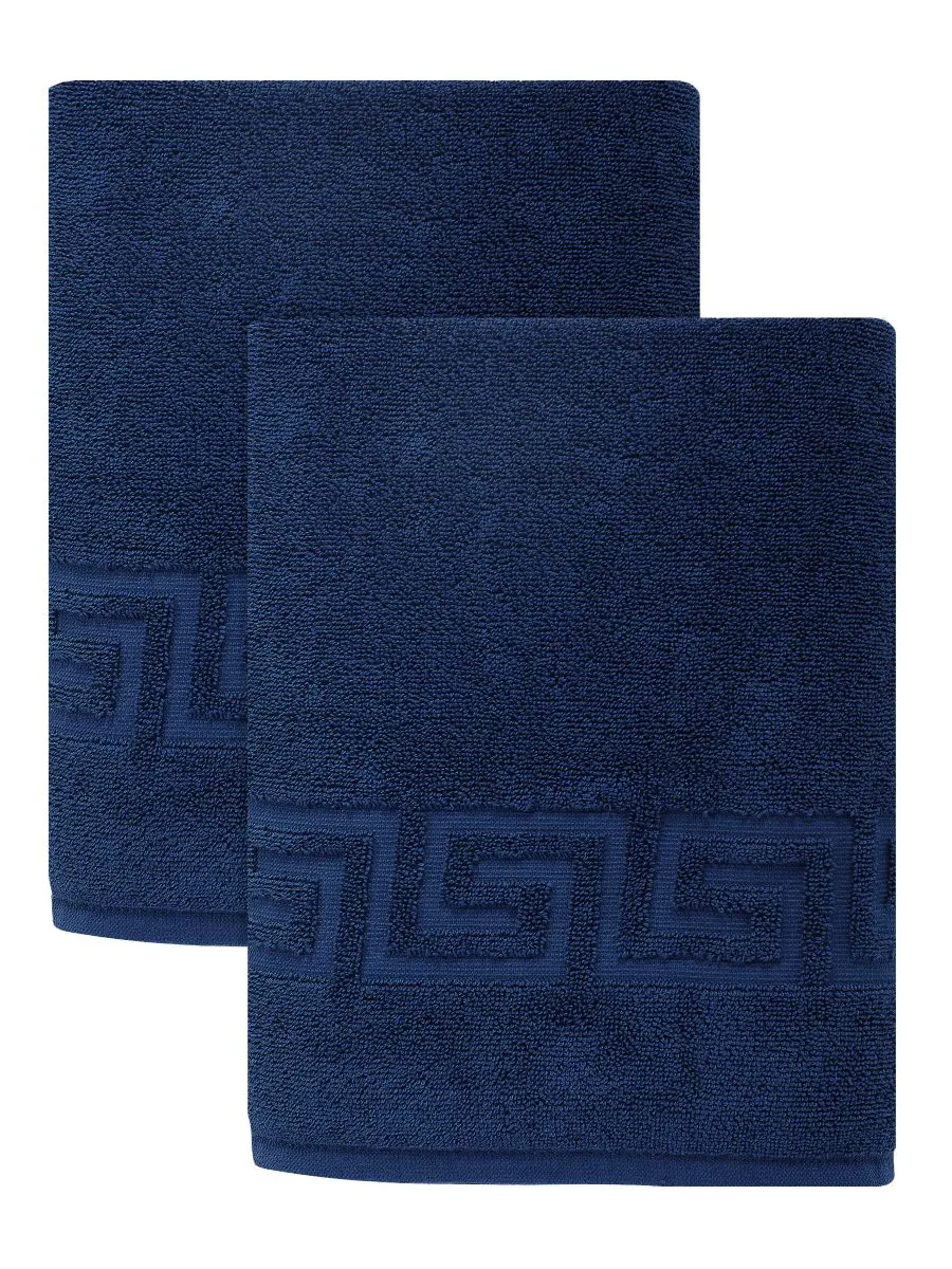 Банное полотенце Milos из коллекции Greek Key Design, 100% турецкий хлопок, 40 x 60 дюймов OZAN