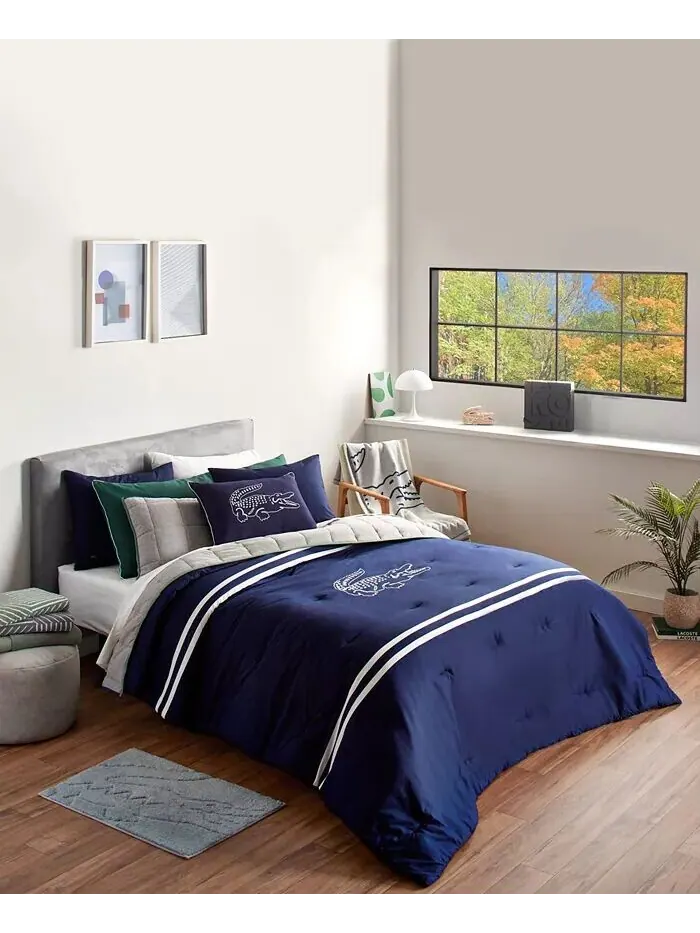Большой Крокодил 2 шт. Комплект одеял, Твин Lacoste Home