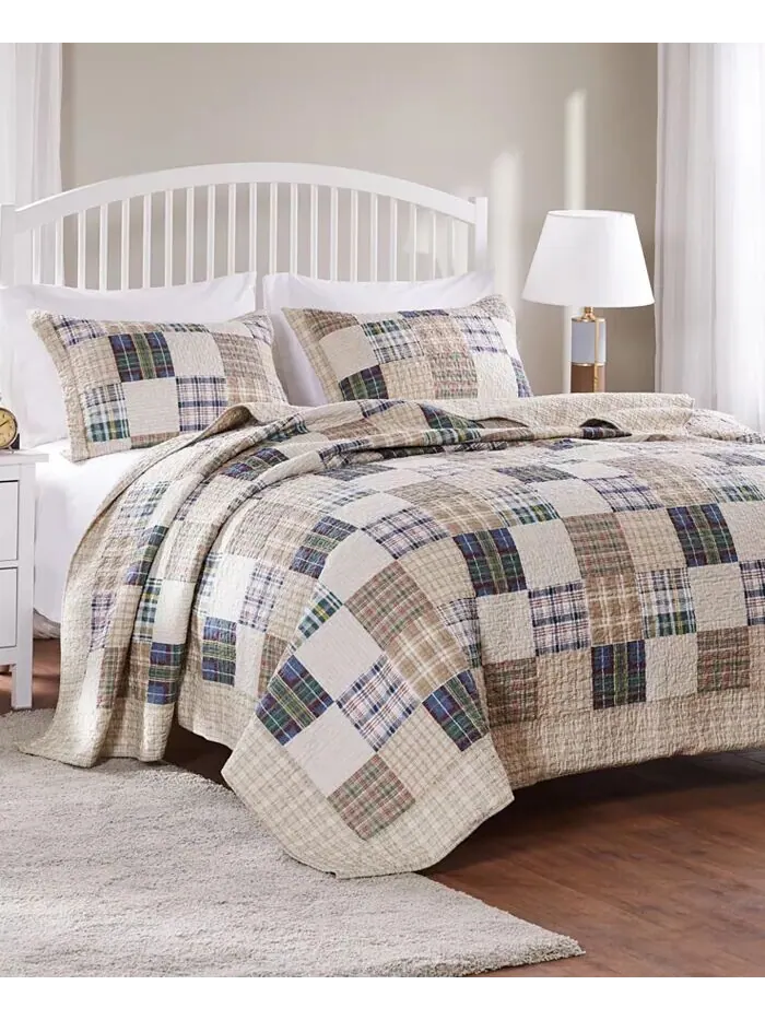 Оксфордский комплект одеял, 3 предмета Greenland Home Fashions — изображение 4 из 4, мульти