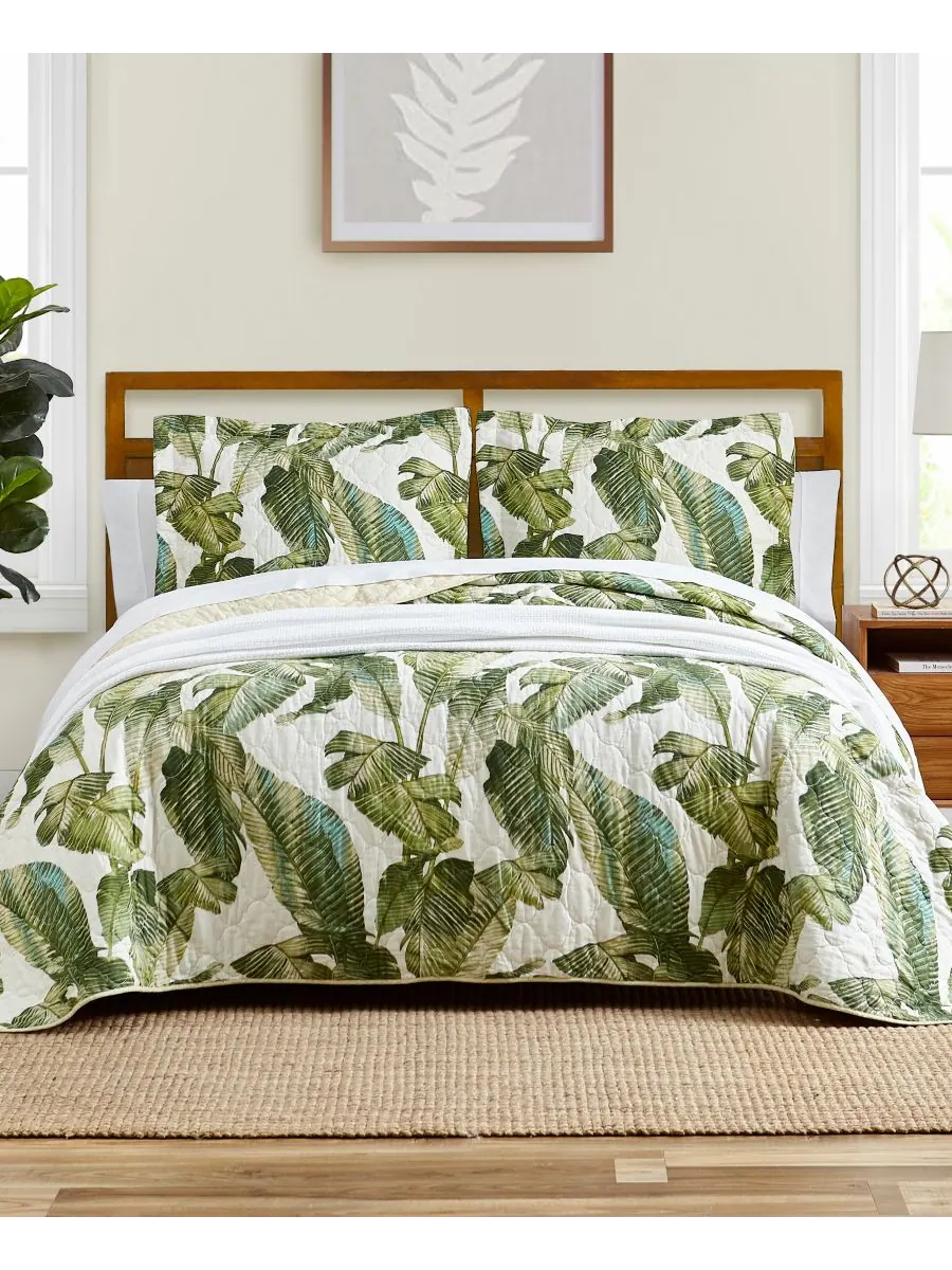 Комплект постельного белья Fiesta Palms из хлопка, 3 предмета, размер King Tommy Bahama Home