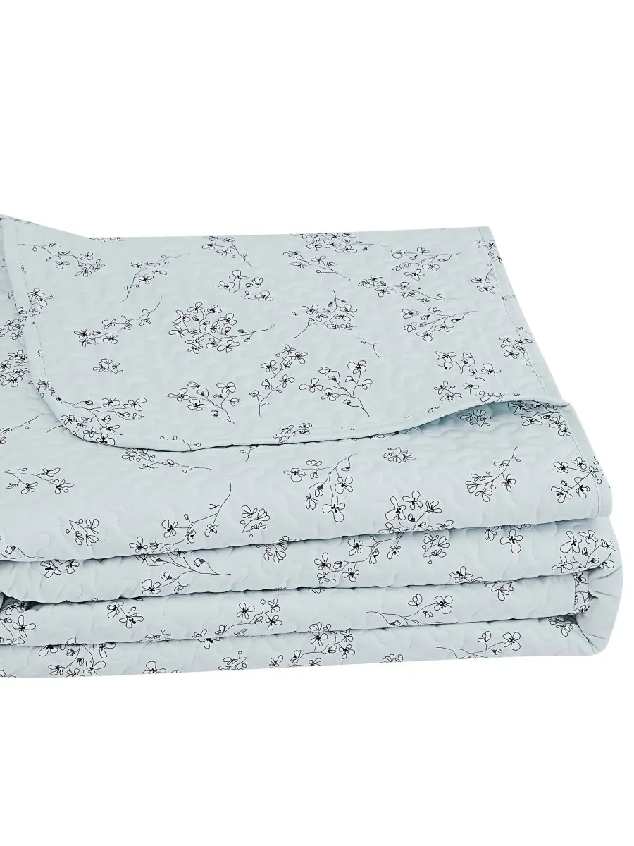 Комплект постельного белья Sweet Florals, 3 предмета, размер King/California King Southshore Fine — изображение 4 из 4, синий