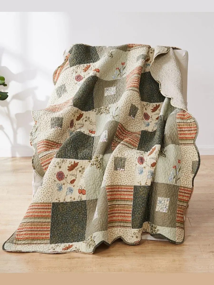 Стеганый плед Sedona, 127 x 152 см Greenland Home Fashions