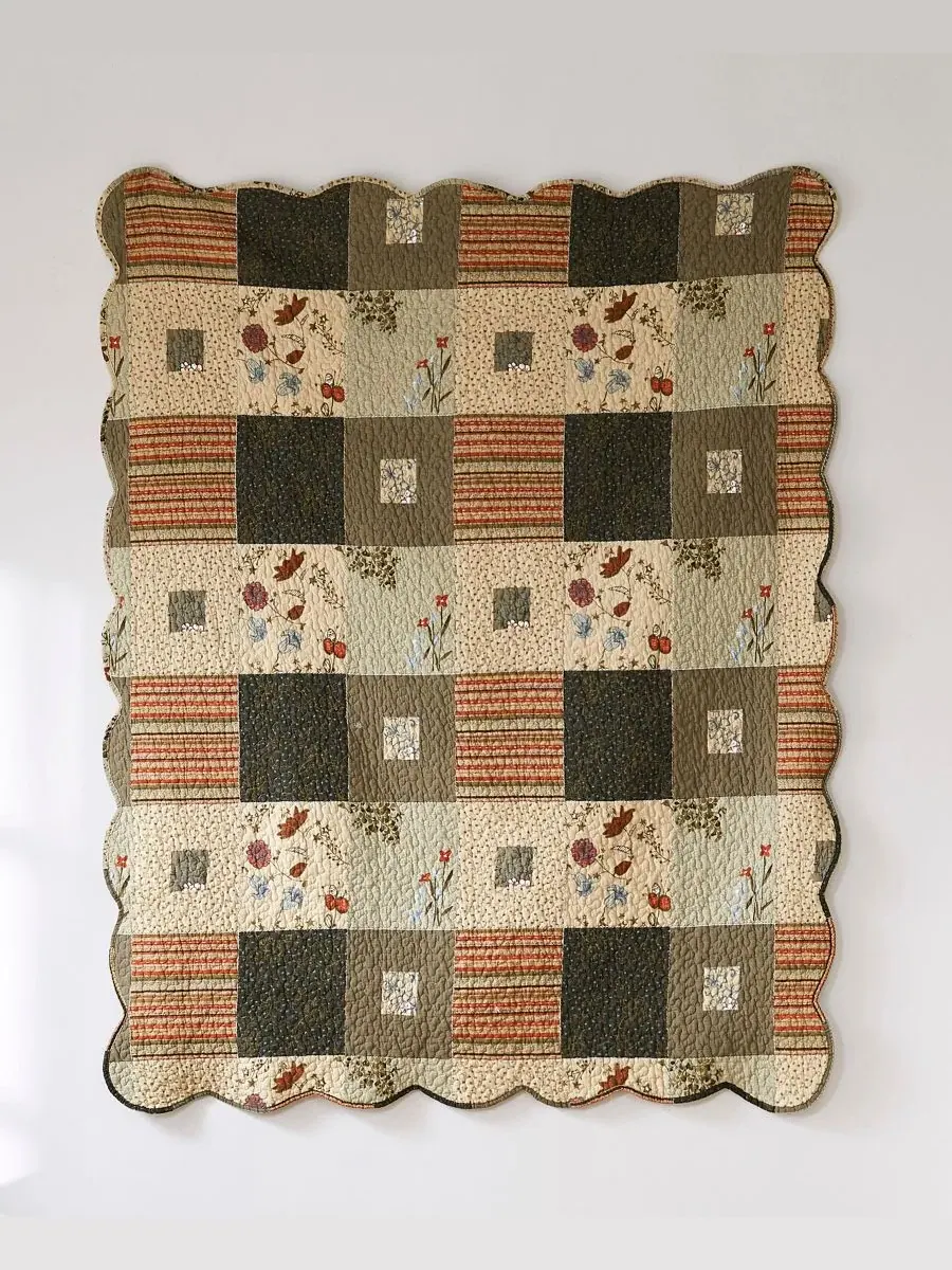 Стеганый плед Sedona, 127 x 152 см Greenland Home Fashions — изображение 2 из 3, серый