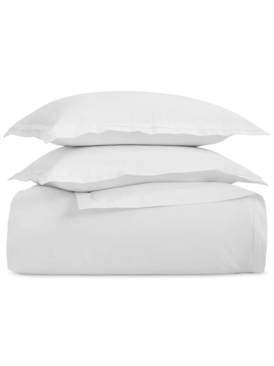 Комплект постельного белья Sleep Lux e из 3 предметов, 100% хлопок, размер King Charter Club — изображение 3 из 9, белый
