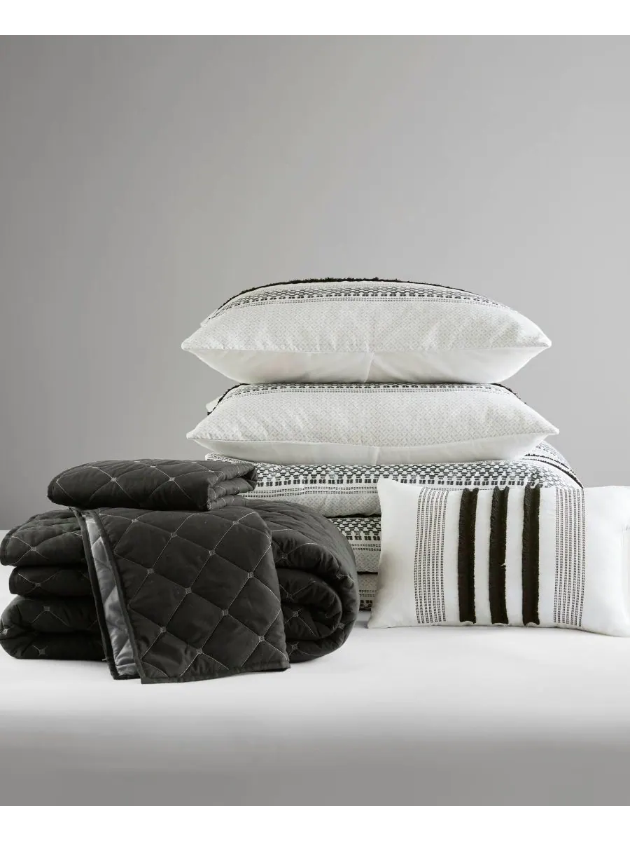 Комплект постельного белья carolina stripe, 7 предметов, размер king/california king Madison Park — изображение 4 из 9