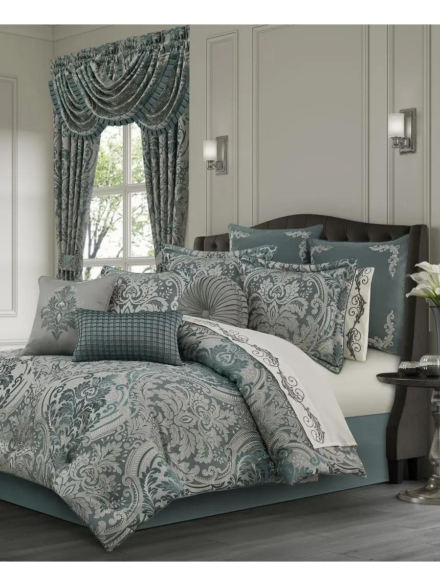 Комплект постельного белья Renata Floral из 4 предметов, размер Queen J Queen New York