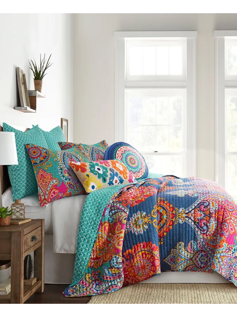 Двусторонний комплект постельного белья Fantasia Boho, 2 предмета, размер Twin/Twin XL Levtex