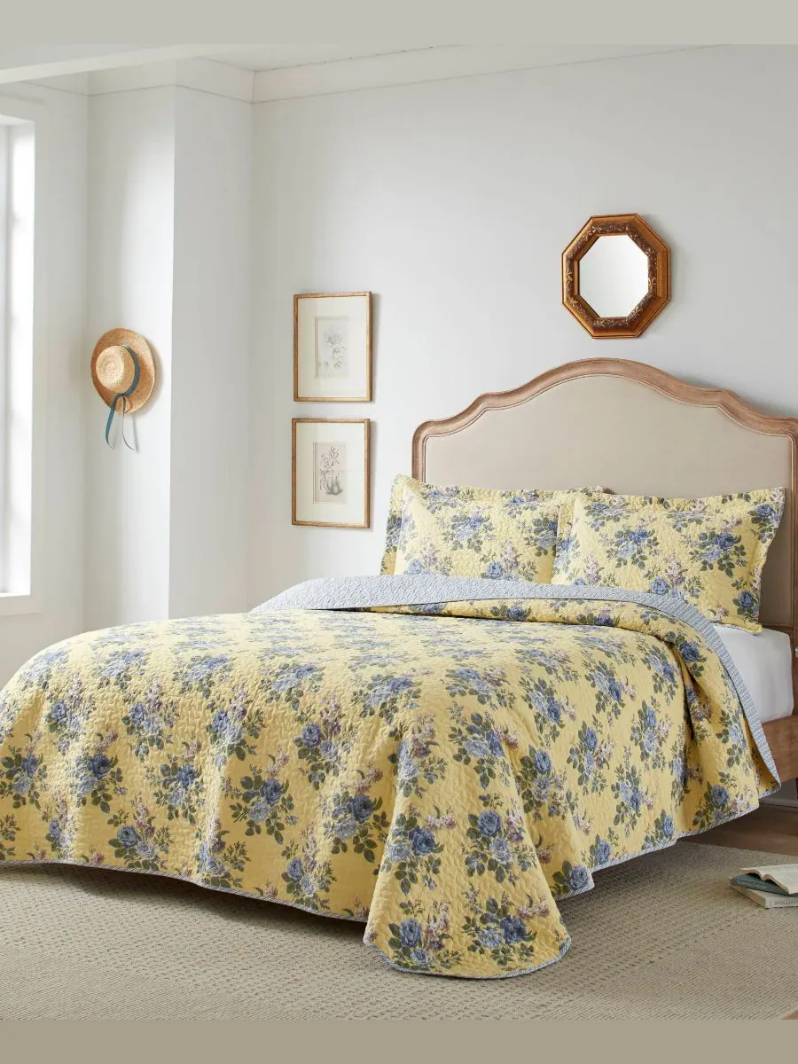 Двусторонний комплект постельного белья из хлопка Linley, 2 предмета, размер Twin Laura Ashley