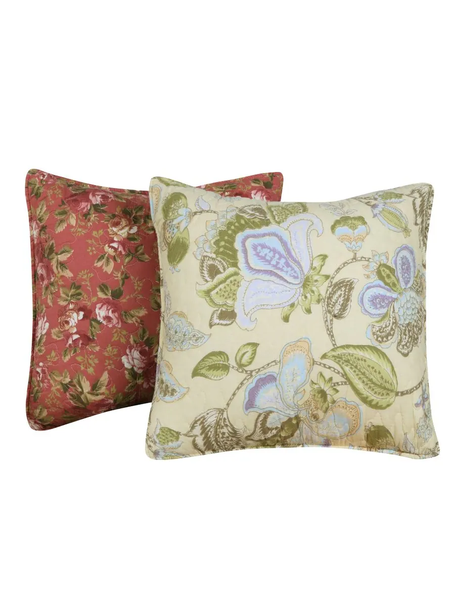 Комплект постельного белья blooming prairie authentic patchwork из 5 предметов, размер king — изображение 2 из 4, мульти