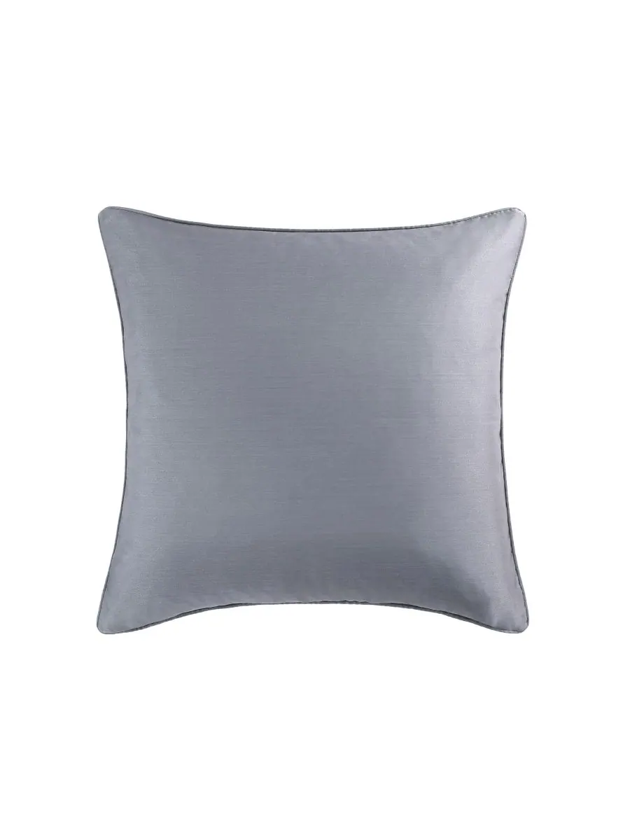 Наволочка krista woven damask, европейская J Queen New York — изображение 3 из 4, синий
