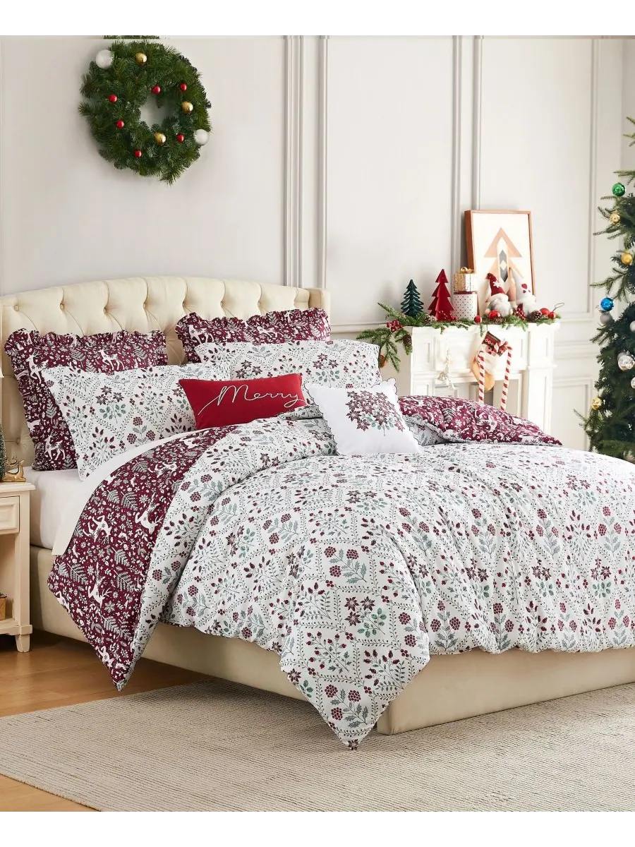 Комплект постельного белья Holiday Harmony из 5 предметов, размер Twin/Twin XL Southshore Fine