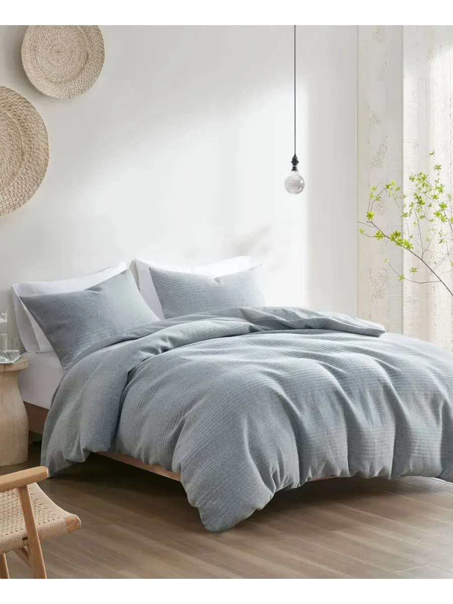 Комплект постельного белья Ellis из 3 предметов, размер Full/Queen Croscill — изображение 4 из 10, серый
