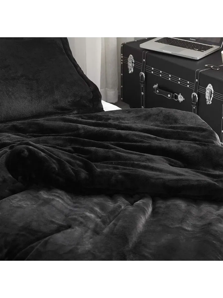 Комплект стеганого одеяла Oversized Me Sooo Comfy Coma Inducer — изображение 4 из 4, черный