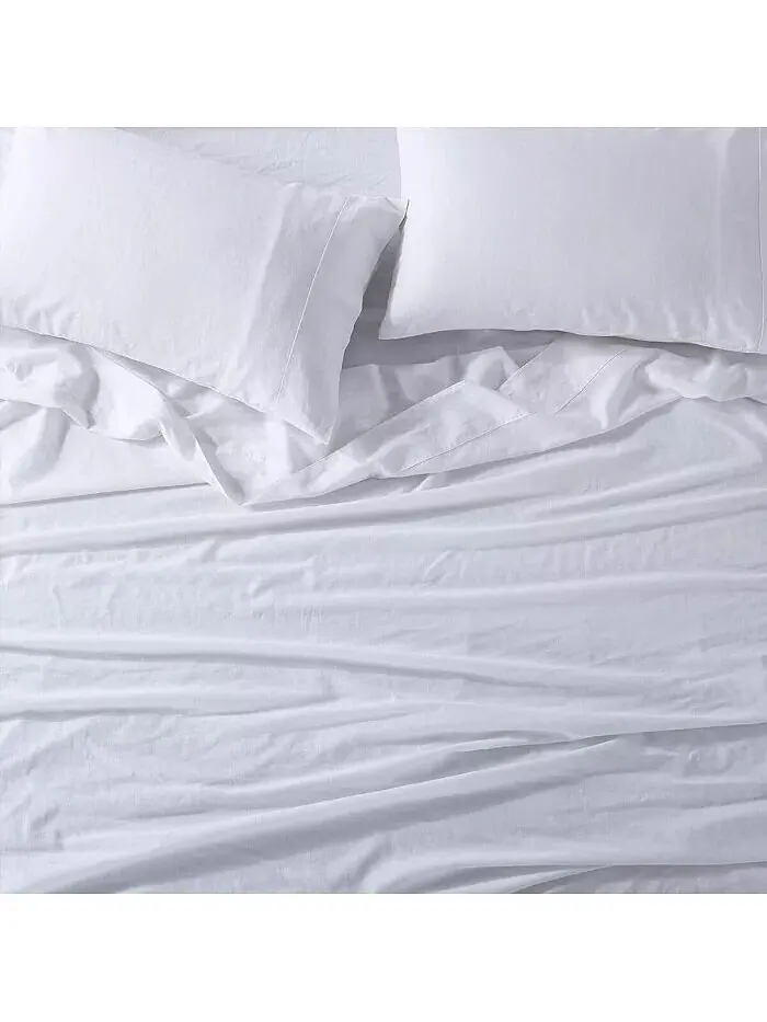 Комплект льняных простыней Egyptian Linens — изображение 2 из 2, белый