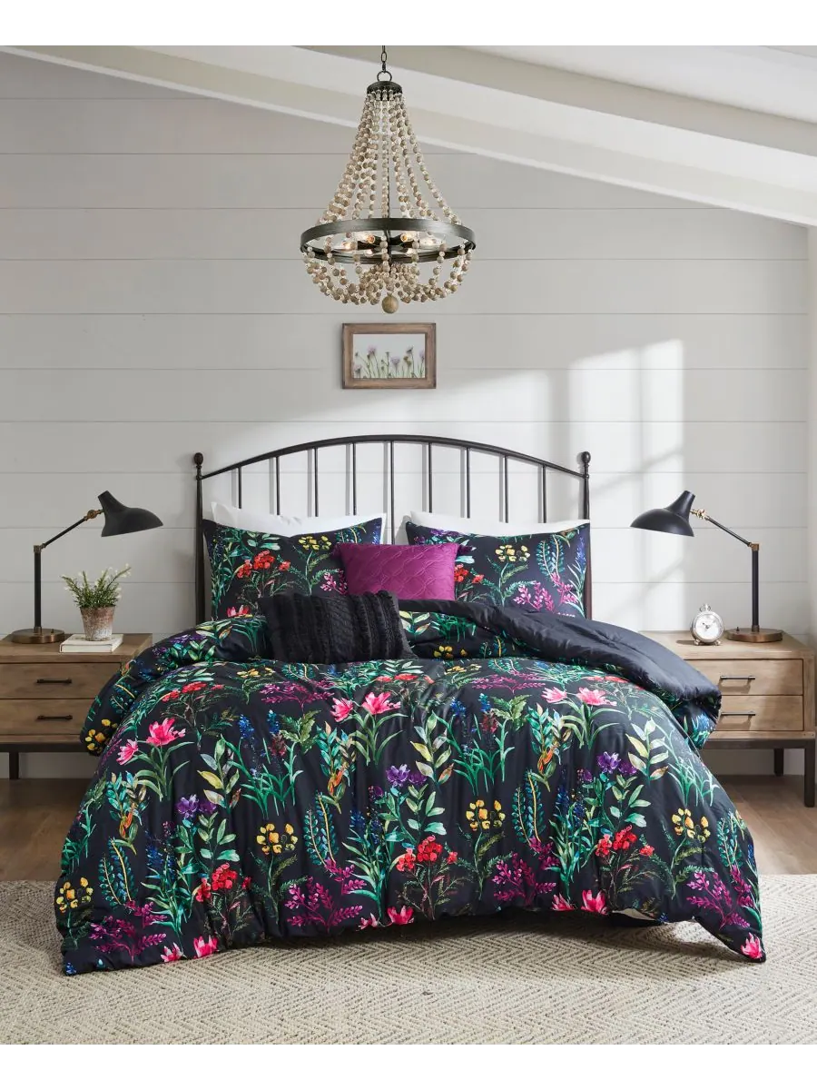 Комплект постельного белья Tasha Floral из 5 предметов, размер Full/Queen Madison Park