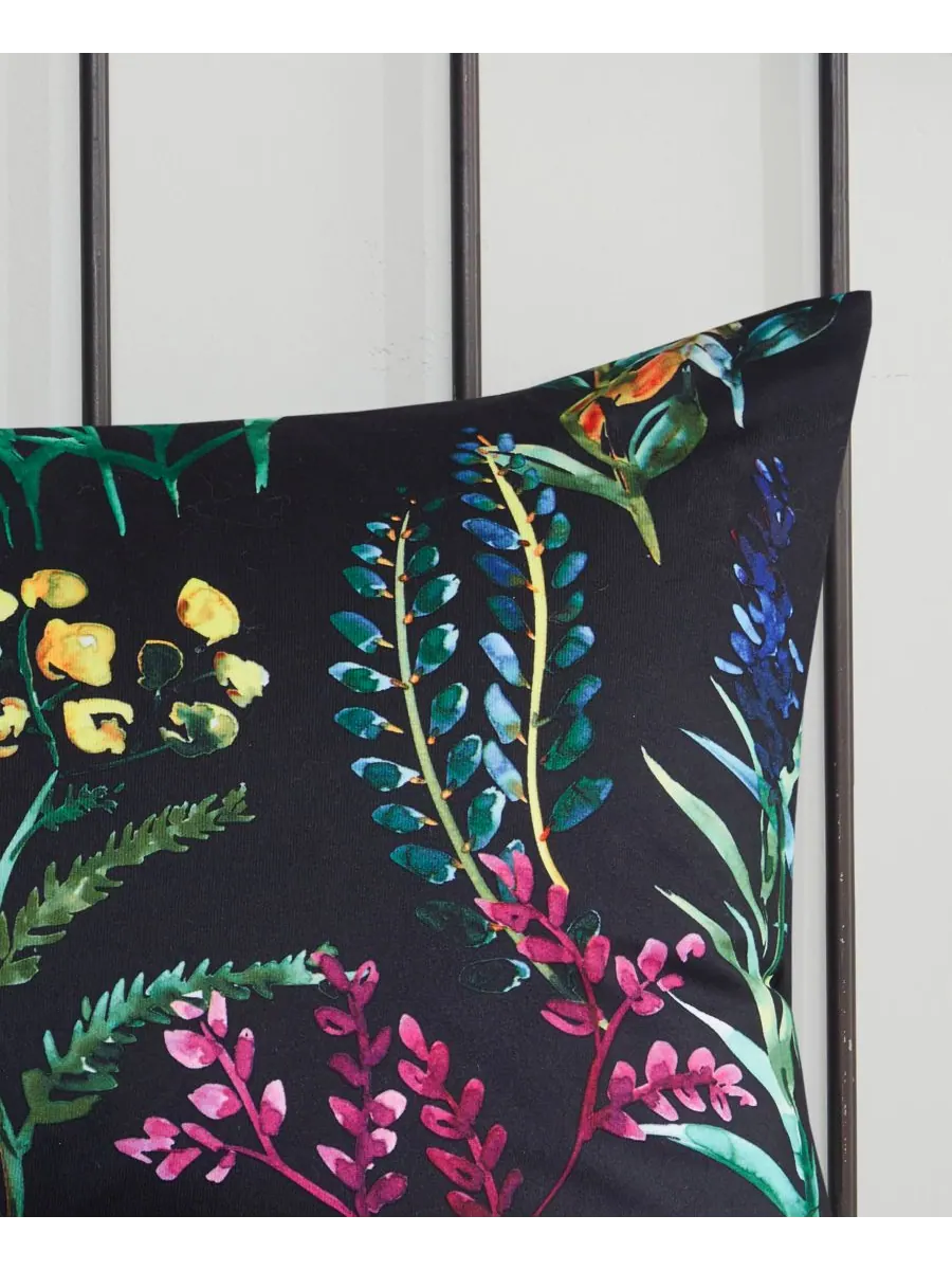 Комплект постельного белья Tasha Floral из 5 предметов, размер Full/Queen Madison Park — изображение 6 из 10, черный