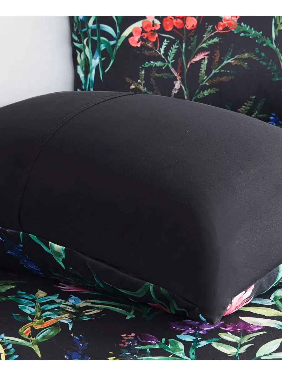 Комплект постельного белья Tasha Floral из 5 предметов, размер Full/Queen Madison Park — изображение 7 из 10, черный