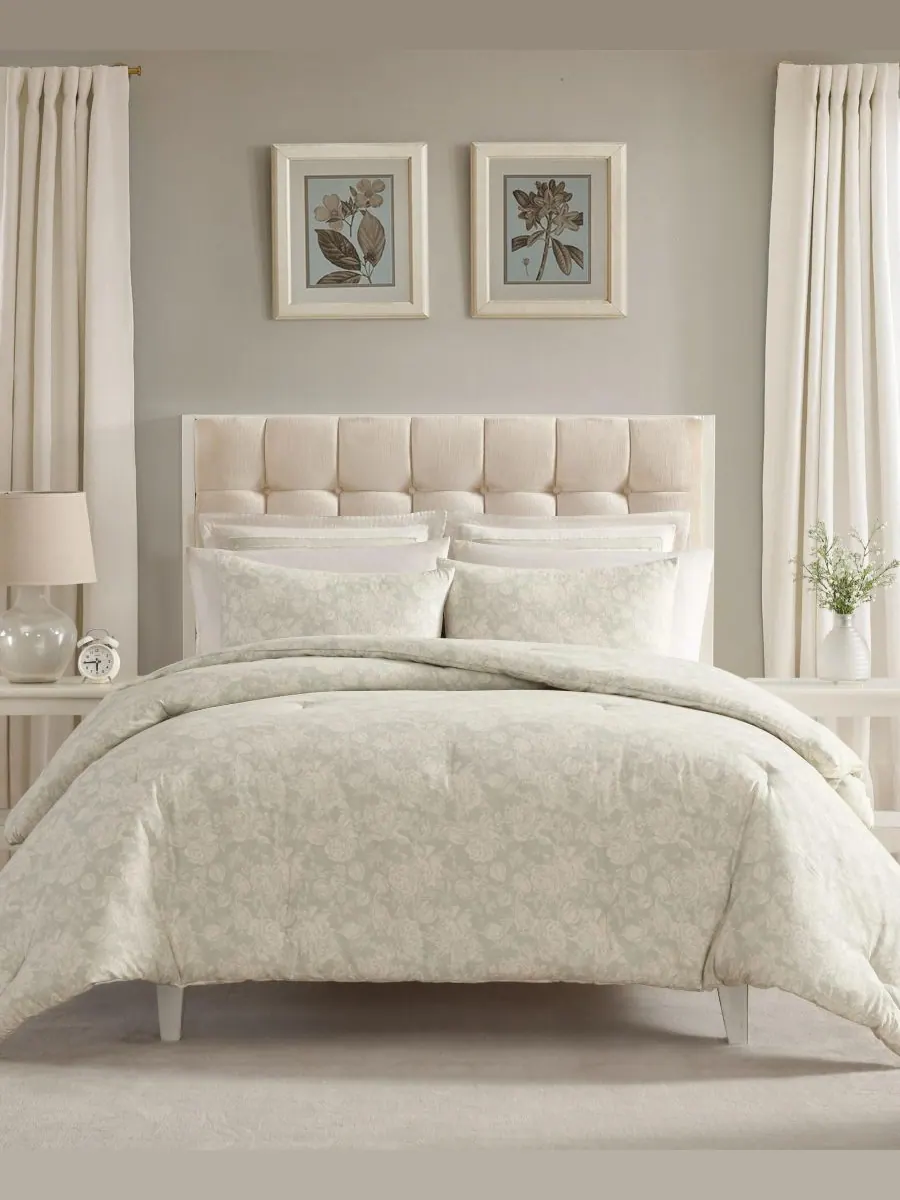 Комплект постельного белья Meredith из фланели с принтом, 2 предмета, размер Twin Laura Ashley