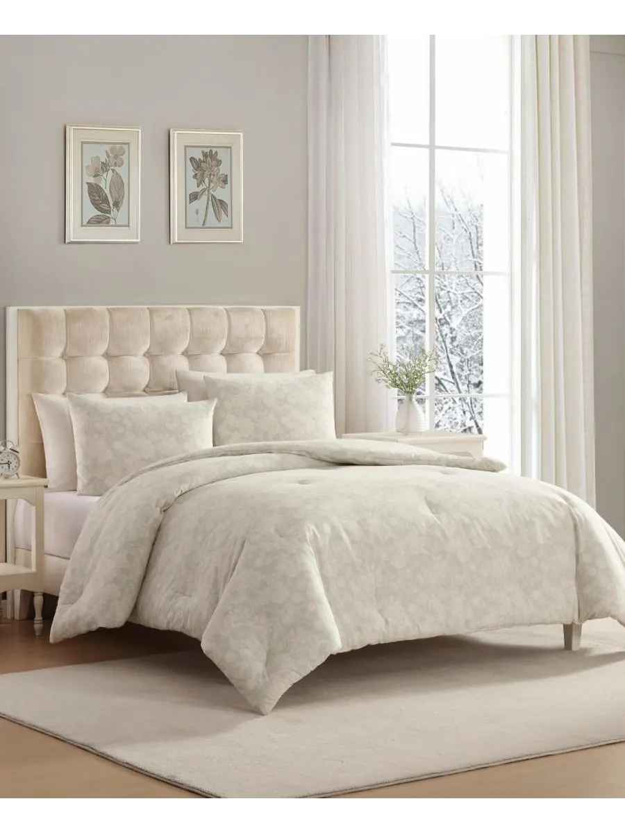 Комплект постельного белья Meredith из фланели с принтом, 2 предмета, размер Twin Laura Ashley — изображение 2 из 6