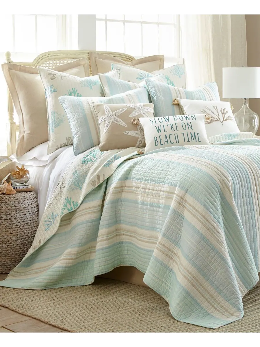 Двусторонний комплект постельного белья Stone Harbor, 2 предмета, размер Twin/Twin XL Levtex