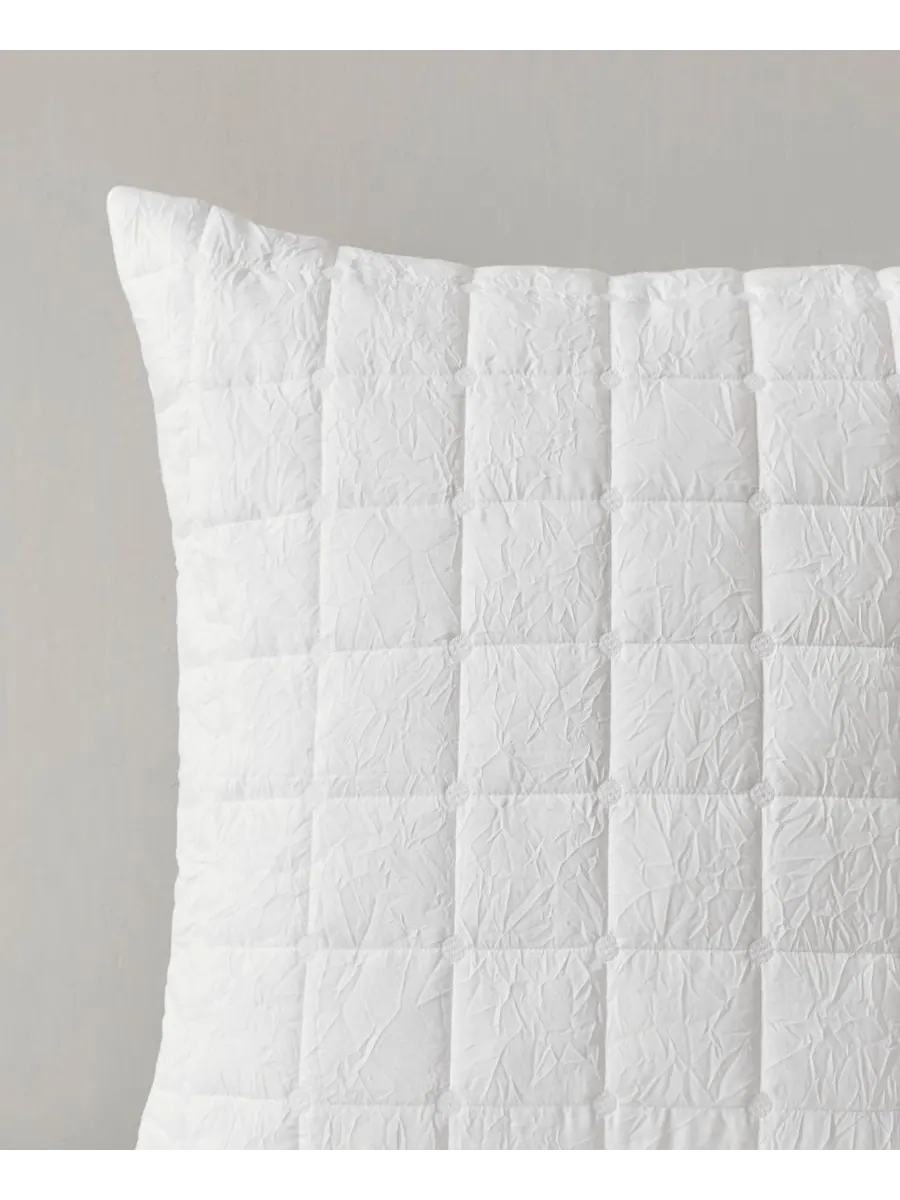 Наволочка для одеяла Кокон, европейский стиль Natori, White, European Sham — изображение 2 из 2, белый