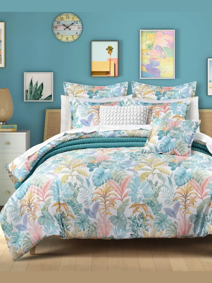 Комплект постельного белья bold bahama из 2 предметов, размер twin/twin xl J by J Queen