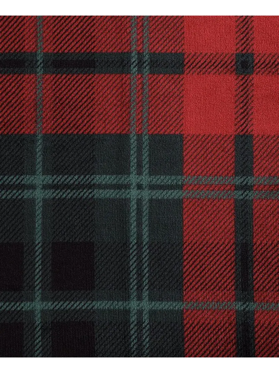 Большой клетчатый фланелевый плед Trailhead, 178 x 152 см Eddie Bauer — изображение 4 из 6, красный/зеленый