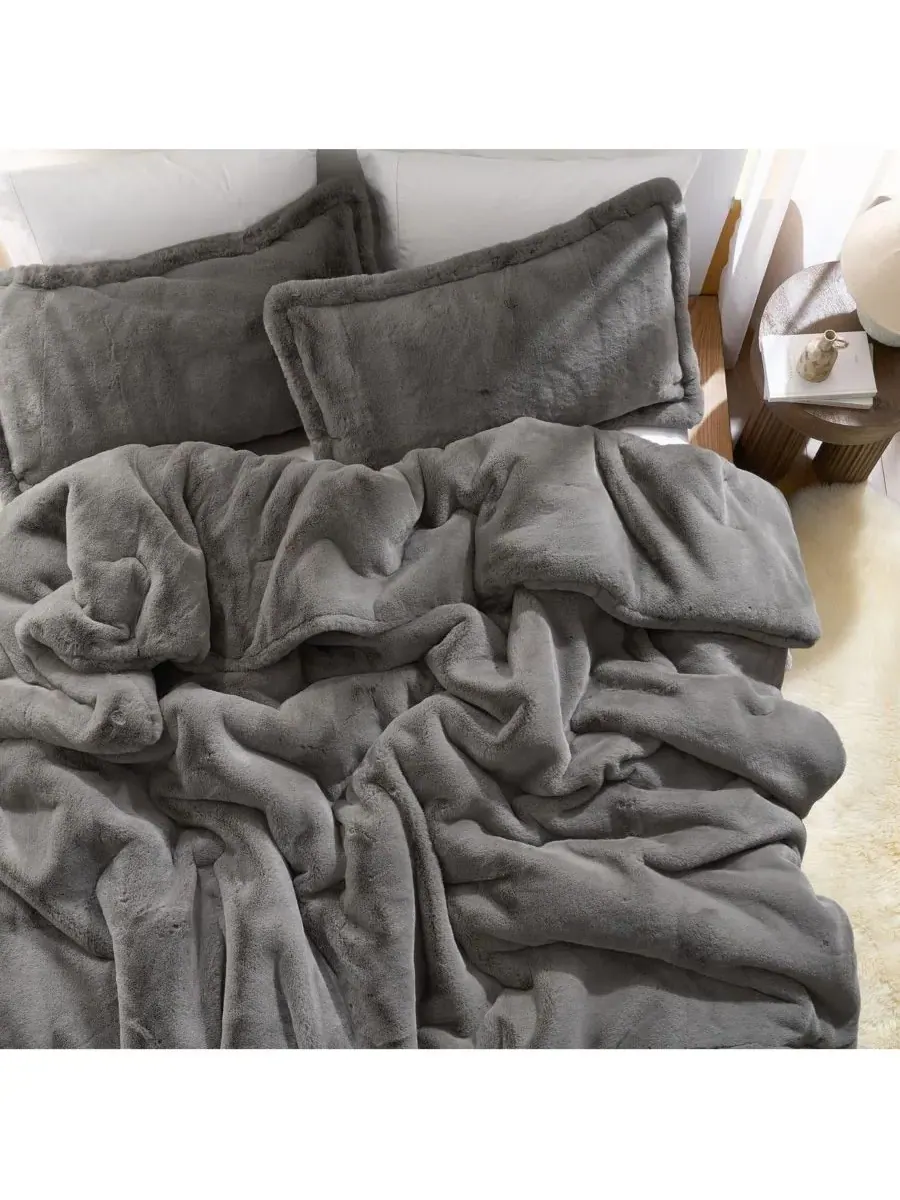 Комплект постельного белья Chunky Bunny Double the Thick - Coma Inducer Oversized Comfort Set — изображение 2 из 4, тауп
