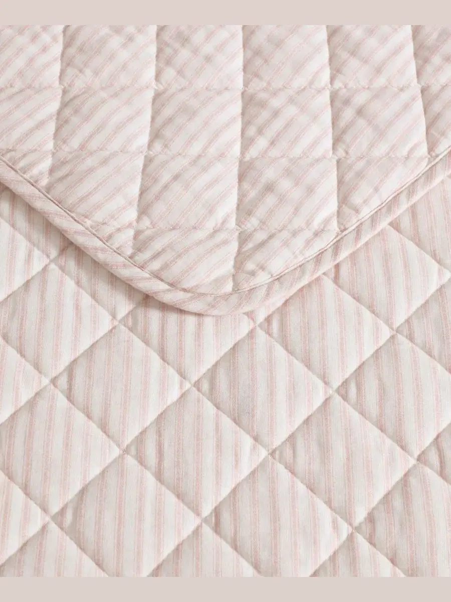 Двусторонний комплект постельного белья Tessa's Ticking Stripe, 2 предмета, размер Twin Laura Ashley — изображение 4 из 7