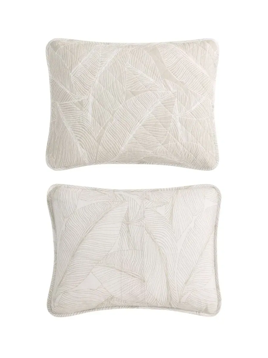 Комплект стеганого покрывала Pebble Palms Cotton Reversible 3-Piece Quilt Set Tommy Bahama Home — изображение 7 из 7