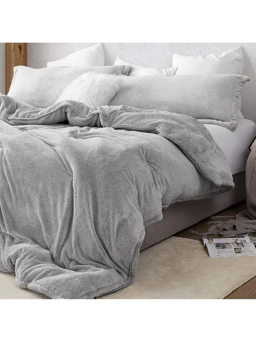 Одеяло-комплект Oversized Frosted Taupe Coma Inducer — изображение 2 из 5, коричневый
